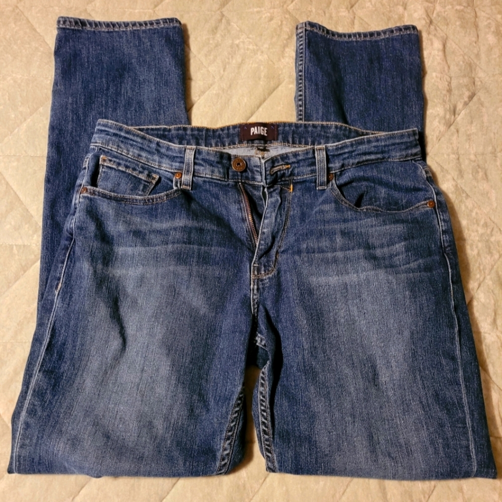 PAIGE Federal Dane jeans for men, 34×33 in EUC